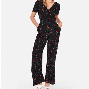 express twist front jumpsuit